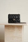 CHANEL CLASSIC MINI SQUARE | BLACK