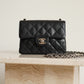CHANEL CLASSIC MINI SQUARE | BLACK