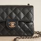 CHANEL CLASSIC MINI SQUARE | BLACK