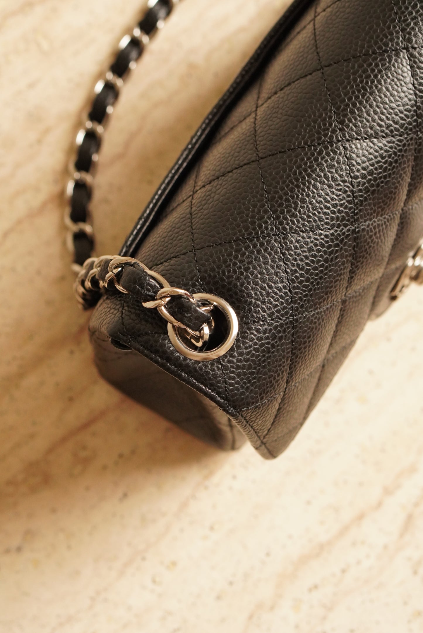 CHANEL CLASSIC MINI SQUARE | BLACK