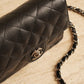 CHANEL CLASSIC MINI SQUARE | BLACK