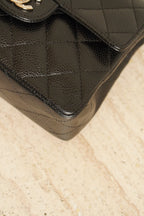 CHANEL CLASSIC MINI SQUARE | BLACK