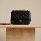 CHANEL CLASSIC MINI SQUARE | BLACK