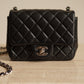 CHANEL CLASSIC MINI SQUARE | BLACK