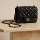 CHANEL CLASSIC MINI SQUARE | BLACK