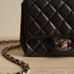CHANEL CLASSIC MINI SQUARE | BLACK