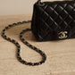 CHANEL CLASSIC MINI SQUARE | BLACK