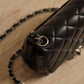CHANEL CLASSIC MINI SQUARE | BLACK