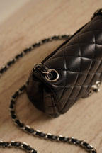 CHANEL CLASSIC MINI SQUARE | BLACK