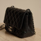 CHANEL CLASSIC MINI SQUARE | BLACK