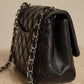 CHANEL CLASSIC MINI SQUARE | BLACK
