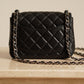 CHANEL CLASSIC MINI SQUARE | BLACK