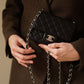 CHANEL CLASSIC MINI SQUARE | BLACK