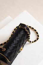 CHANEL CLASSIC MINI SQUARE | BLACK