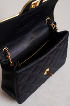 CHANEL CLASSIC MINI SQUARE | BLACK