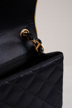 CHANEL CLASSIC MINI SQUARE | BLACK
