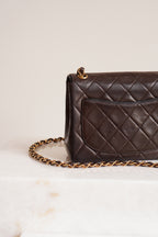 CHANEL CLASSIC MINI SQUARE | DARK BROWN