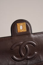 CHANEL CLASSIC MINI SQUARE | DARK BROWN