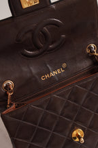 CHANEL CLASSIC MINI SQUARE | DARK BROWN