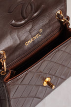CHANEL CLASSIC MINI SQUARE | DARK BROWN