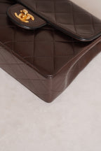 CHANEL CLASSIC MINI SQUARE | DARK BROWN