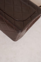 CHANEL CLASSIC MINI SQUARE | DARK BROWN