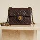 CHANEL CLASSIC MINI SQUARE | DARK BROWN