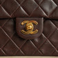 CHANEL CLASSIC MINI SQUARE | DARK BROWN