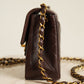 CHANEL CLASSIC MINI SQUARE | DARK BROWN