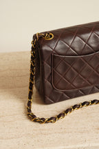 CHANEL CLASSIC MINI SQUARE | DARK BROWN