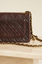 CHANEL CLASSIC MINI SQUARE | DARK BROWN