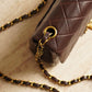 CHANEL CLASSIC MINI SQUARE | DARK BROWN