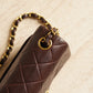 CHANEL CLASSIC MINI SQUARE | DARK BROWN