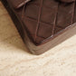 CHANEL CLASSIC MINI SQUARE | DARK BROWN
