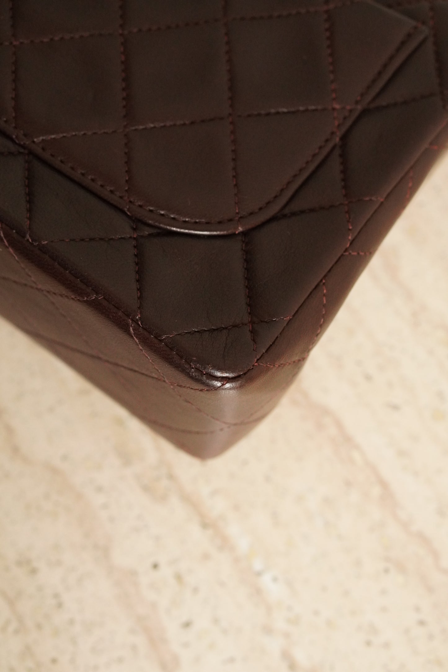 CHANEL CLASSIC MINI SQUARE | DARK BROWN