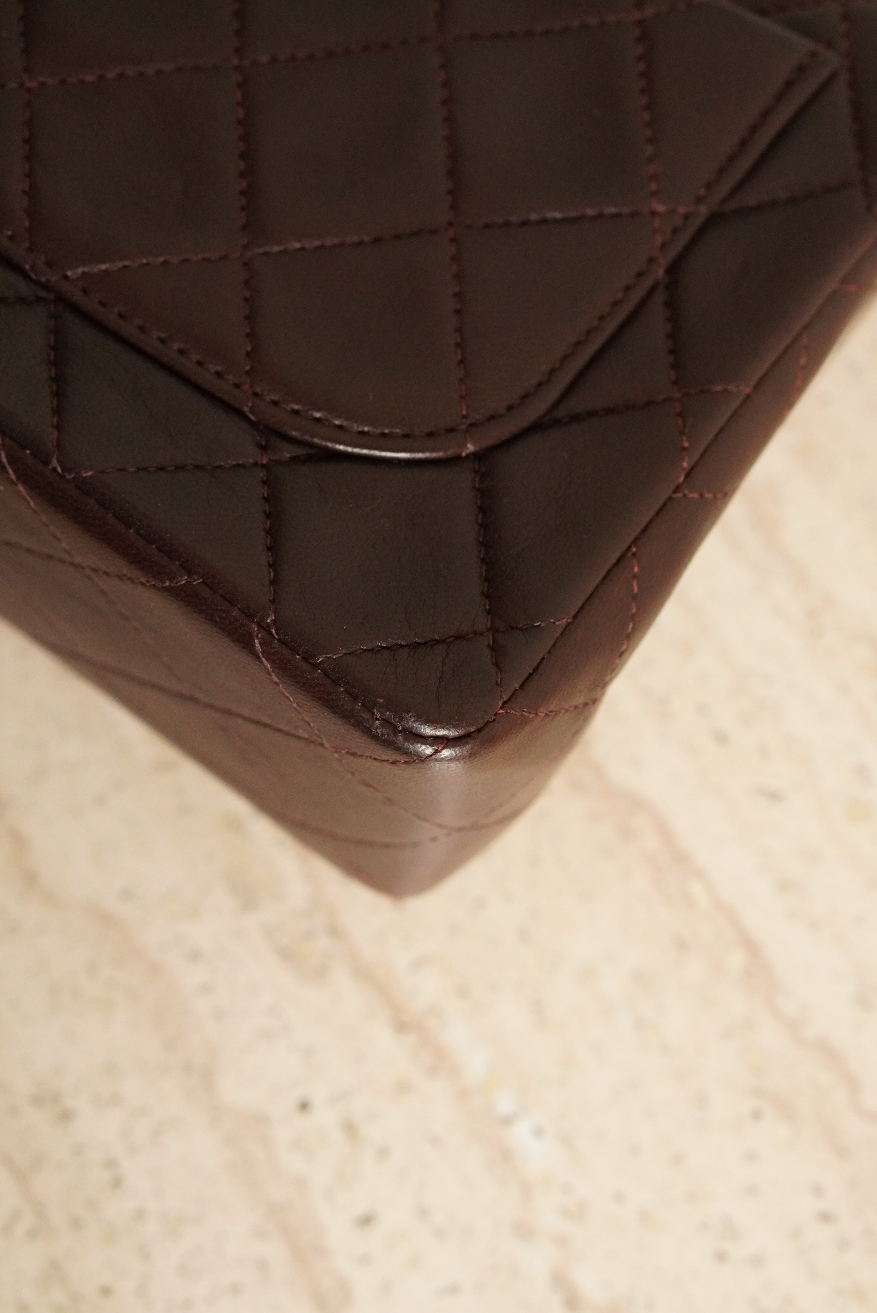 CHANEL CLASSIC MINI SQUARE | DARK BROWN