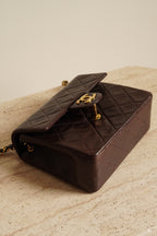 CHANEL CLASSIC MINI SQUARE | DARK BROWN