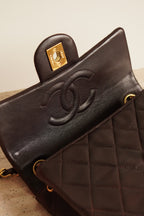 CHANEL CLASSIC MINI SQUARE | DARK BROWN
