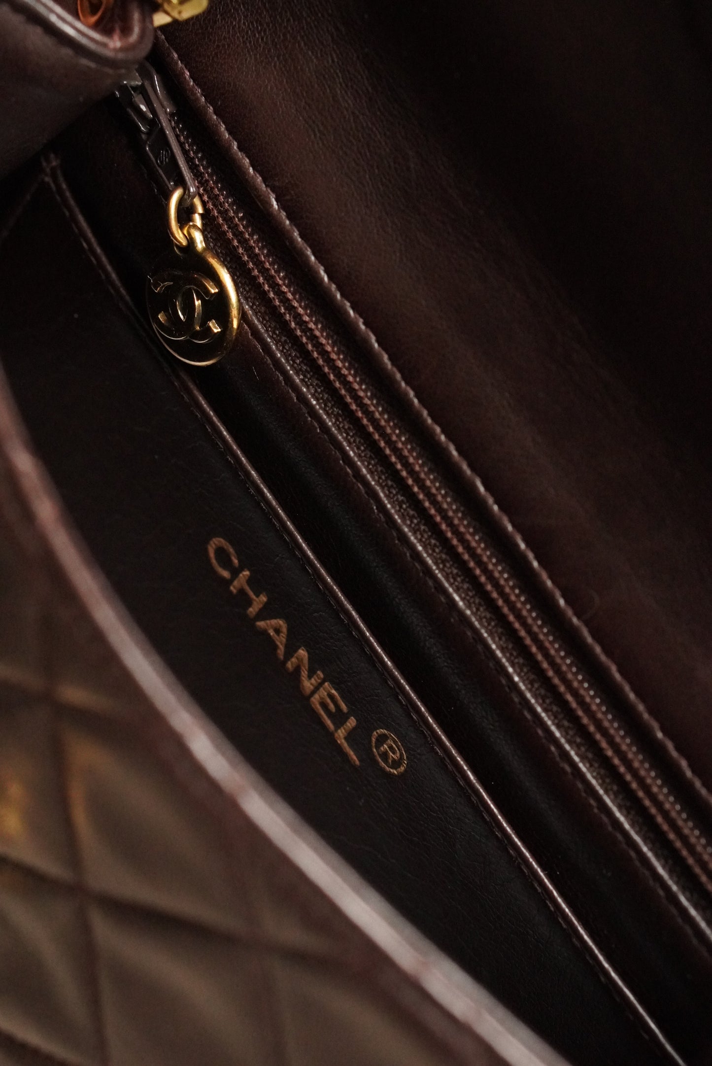 CHANEL CLASSIC MINI SQUARE | DARK BROWN