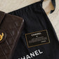 CHANEL CLASSIC MINI SQUARE | DARK BROWN
