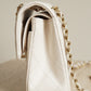 CHANEL CLASSIC 22B SMALL DOUBLE FLAP | WHITE