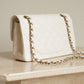 CHANEL CLASSIC 22B SMALL DOUBLE FLAP | WHITE