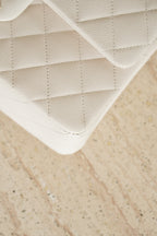 CHANEL CLASSIC 22B SMALL DOUBLE FLAP | WHITE