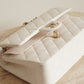 CHANEL CLASSIC 22B SMALL DOUBLE FLAP | WHITE