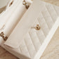 CHANEL CLASSIC 22B SMALL DOUBLE FLAP | WHITE