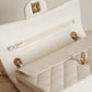 CHANEL CLASSIC 22B SMALL DOUBLE FLAP | WHITE