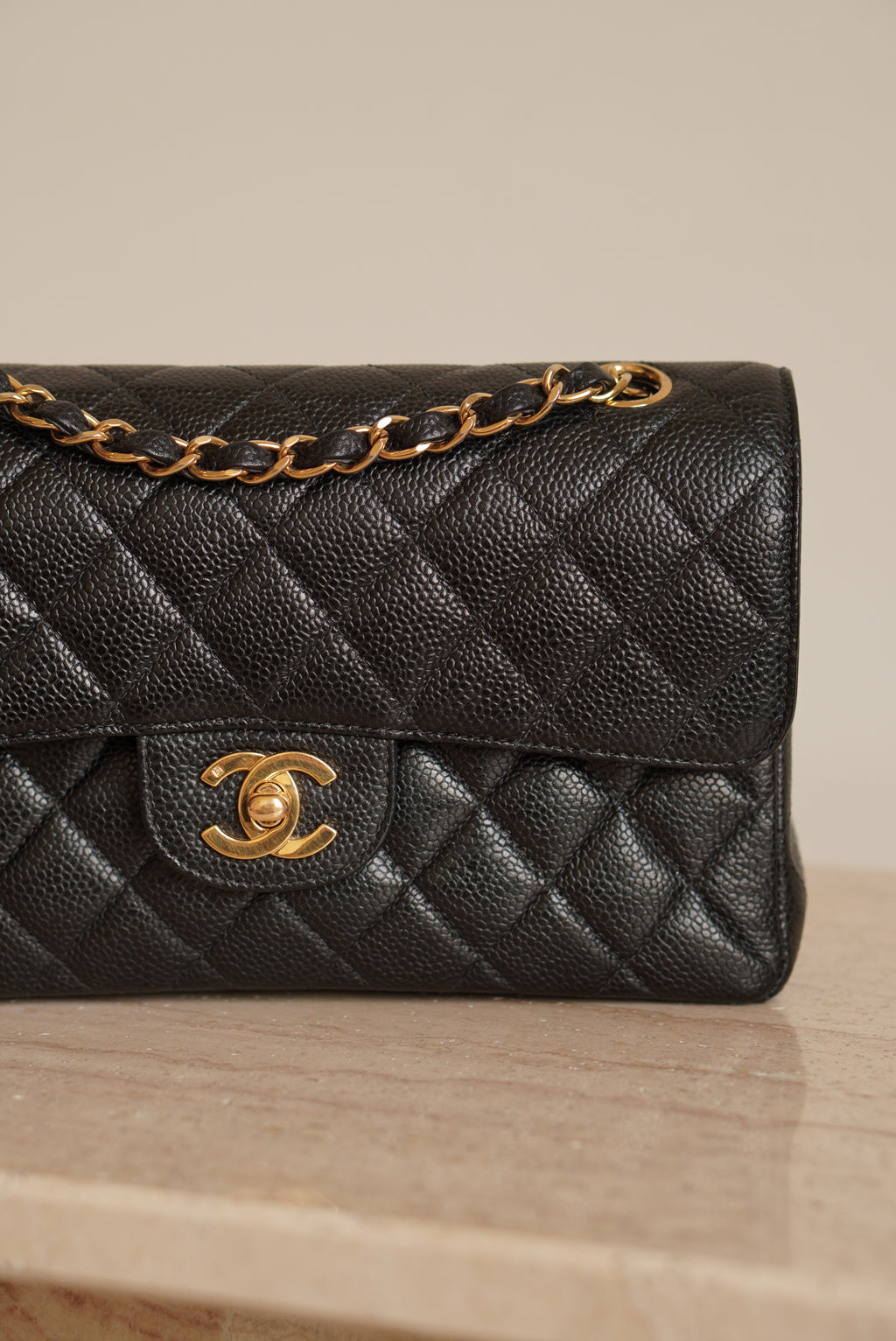 CHANEL CLASSIC SMALL DOUBLE FLAP | BLACK
