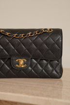 CHANEL CLASSIC SMALL DOUBLE FLAP | BLACK