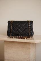 CHANEL CLASSIC SMALL DOUBLE FLAP | BLACK