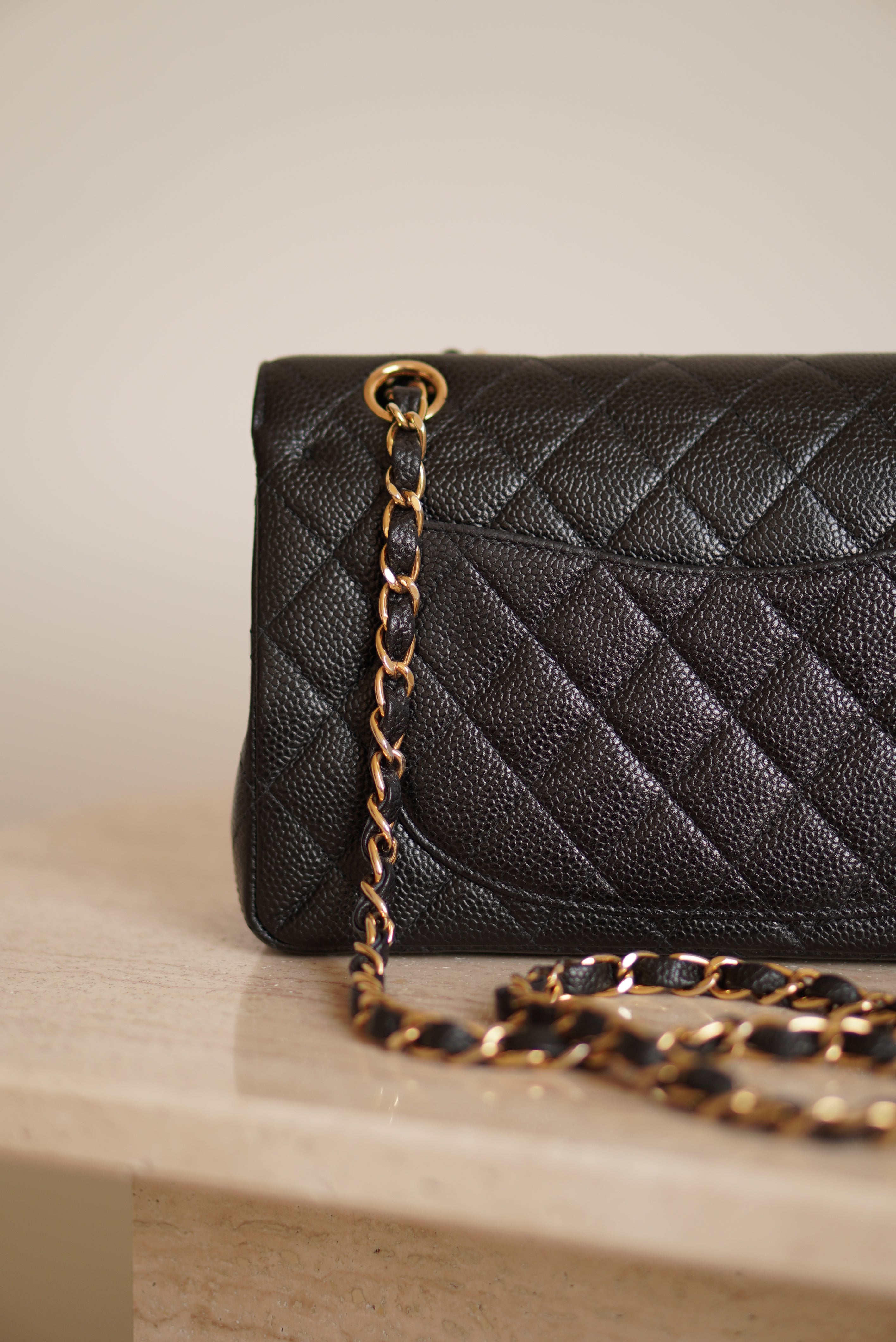 CHANEL CLASSIC SMALL DOUBLE FLAP | BLACK